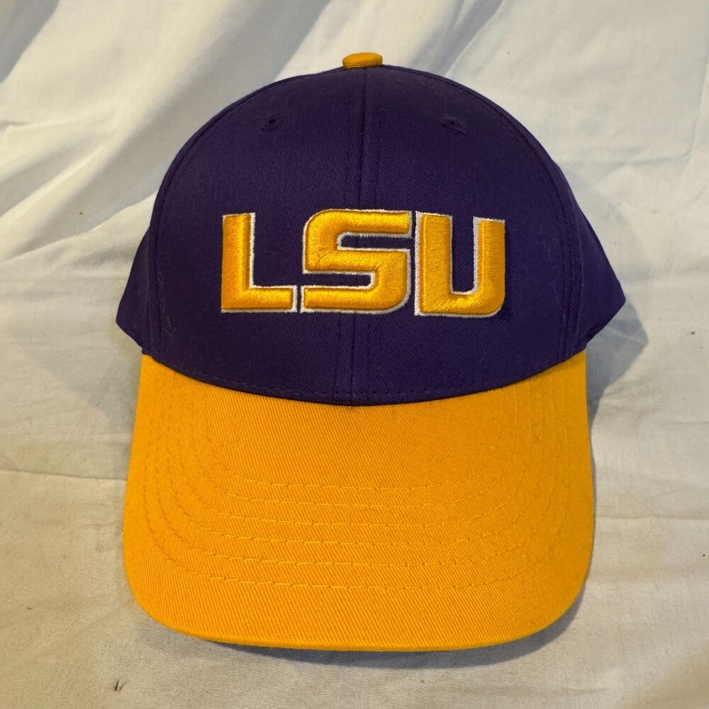 Going Yard LSU Tigers Louisiana State University Purple/Yellow Youth Cap Hat